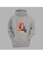 Худі з принтом "I'm а Bear Boss (Я - Ведмідь Босс)" (1945)