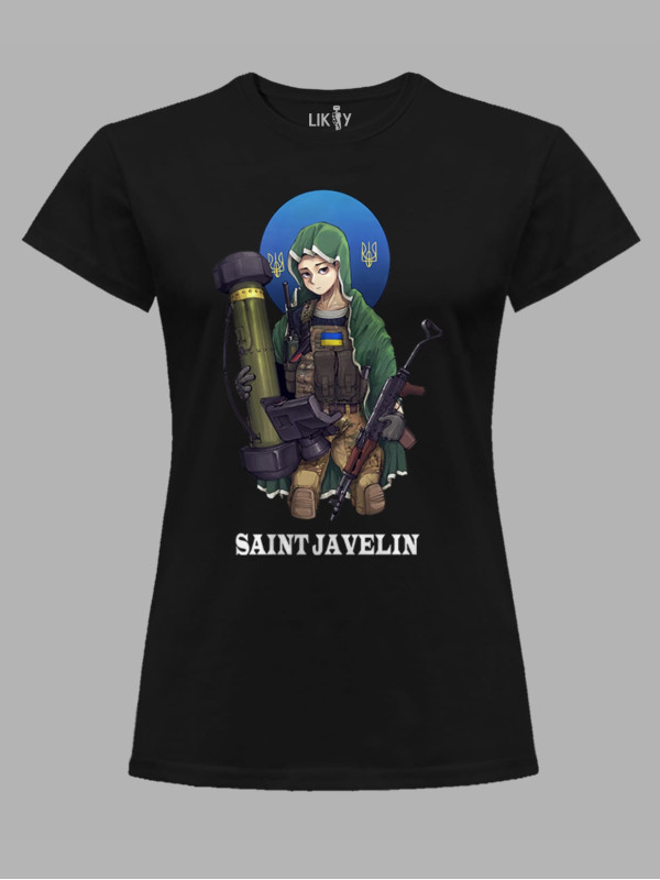 Футболка жіноча з принтом "Saint Javelin" (220311)