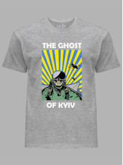 Футболка мужская с принтом "The Ghost Of Kyiv" (220313)