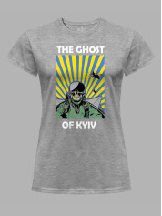 Футболка женская с принтом "The Ghost Of Kyiv" (220313)
