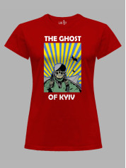 Футболка женская с принтом "The Ghost Of Kyiv" (220313)