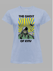 Футболка женская с принтом "The Ghost Of Kyiv" (220313)