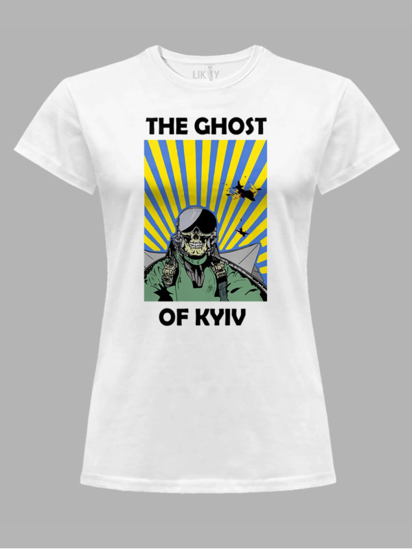 Футболка женская с принтом "The Ghost Of Kyiv" (220313)