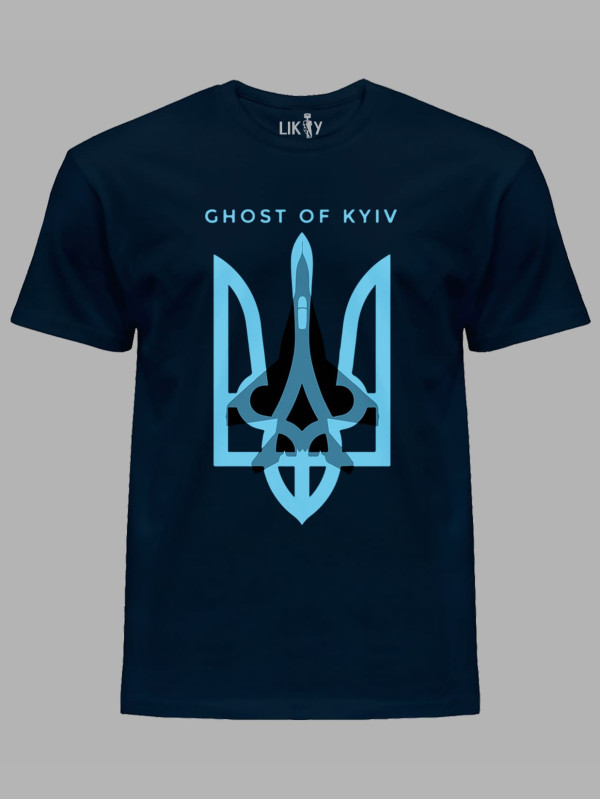 Футболка мужская с принтом "Ghost Of Kyiv" (220314)