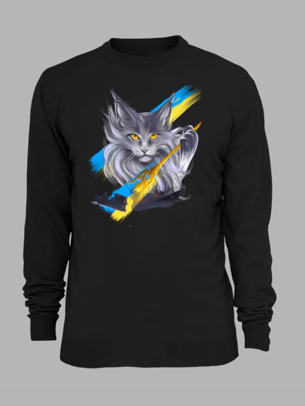 Світшот з принтом "Нептун" (220406)