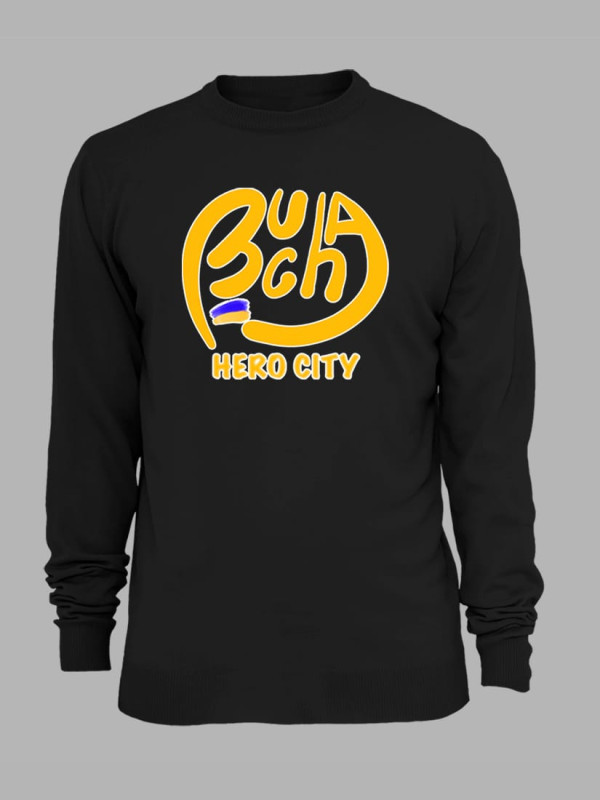 Світшот з принтом "Місто Герой - Буча" (22042108)