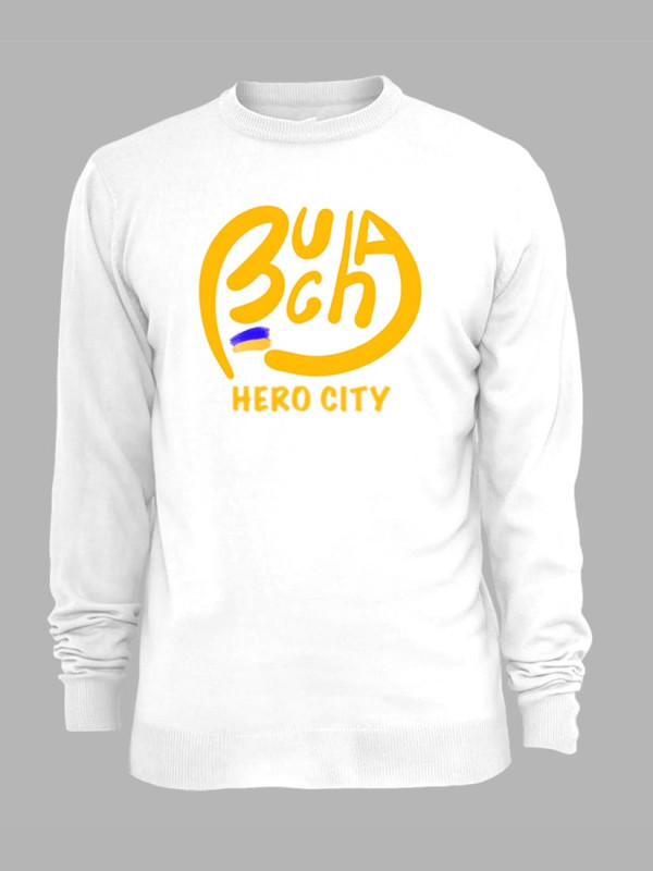 Світшот з принтом "Місто Герой - Буча" (22042108)