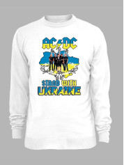 Світшот з принтом "AC/DC - Stand With Ukraine" (22042118)
