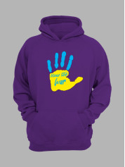 Худі з патріотичним принтом "Please Stop War" зупиніть війну (22042127)