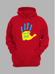 Худі з патріотичним принтом "Please Stop War" зупиніть війну (22042127)