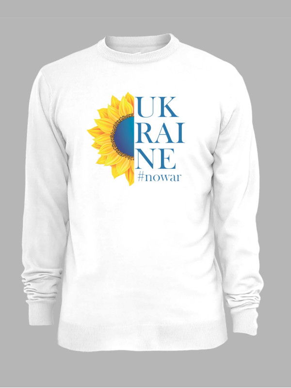 Світшот з принтом "#NoWar" (22042134)