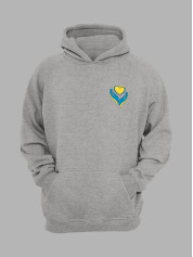 Худі з патріотичним принтом "Heart In Hands" серце в руках (22042137)