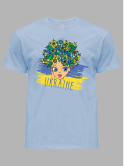 Футболка мужская с принтом "Ukrainian Beauty" (22042138)