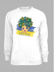 Свитшот с принтом "Ukrainian Beauty" (22042138)