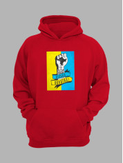 Худі з патріотичним принтом "Вільна Україна" (22042142)