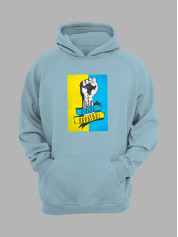 Худі з патріотичним принтом "Вільна Україна" (22042142)