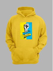 Худі з патріотичним принтом "Вільна Україна" (22042142)