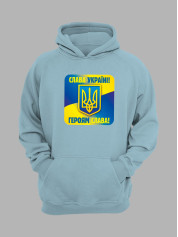 Худи с принтом "Слава Украине! - Героям Слава!" (22042145)