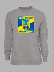 Свитшот с принтом "Слава Украине! - Героям Слава!" (22042145)