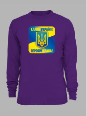 Свитшот с принтом "Слава Украине! - Героям Слава!" (22042145)