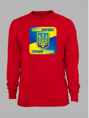 Свитшот с принтом "Слава Украине! - Героям Слава!" (22042145)