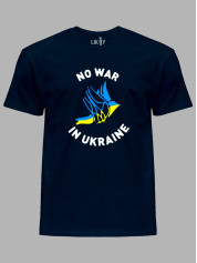 Футболка чоловіча з принтом "No War In Ukraine" (22042148)