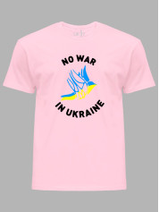 Футболка чоловіча з принтом "No War In Ukraine" (22042148)
