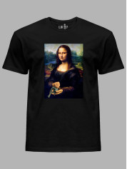 Футболка мужская с принтом "Mona Lisa" (22042154)