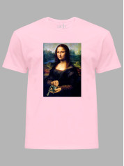 Футболка мужская с принтом "Mona Lisa" (22042154)