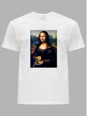 Футболка мужская с принтом "Mona Lisa" (22042154)