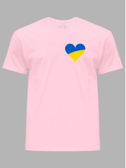 Футболка чоловіча з принтом "Ukrainian Heart" (22042156)
