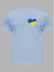 Футболка чоловіча з принтом "Ukrainian Heart" (22042156)