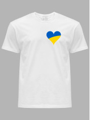Футболка чоловіча з принтом "Ukrainian Heart" (22042156)