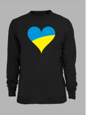 Свитшот с принтом "Ukrainian Heart" (22042156)