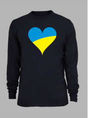 Свитшот с принтом "Ukrainian Heart" (22042156)