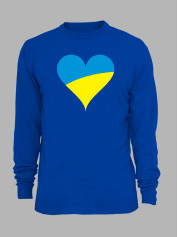 Свитшот с принтом "Ukrainian Heart" (22042156)