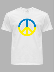 Футболка чоловіча з принтом "PEACE" (22042159)