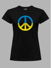 Футболка жіноча з принтом "PEACE" (22042159)