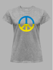 Футболка жіноча з принтом "PEACE" (22042159)