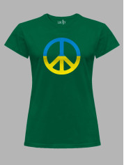 Футболка жіноча з принтом "PEACE" (22042159)