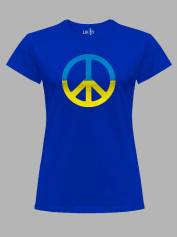 Футболка жіноча з принтом "PEACE" (22042159)