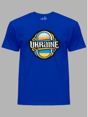 Футболка чоловіча з принтом "UKRAINE" (22042161)