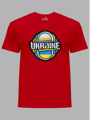 Футболка мужская с принтом "UKRAINE" (22042161)