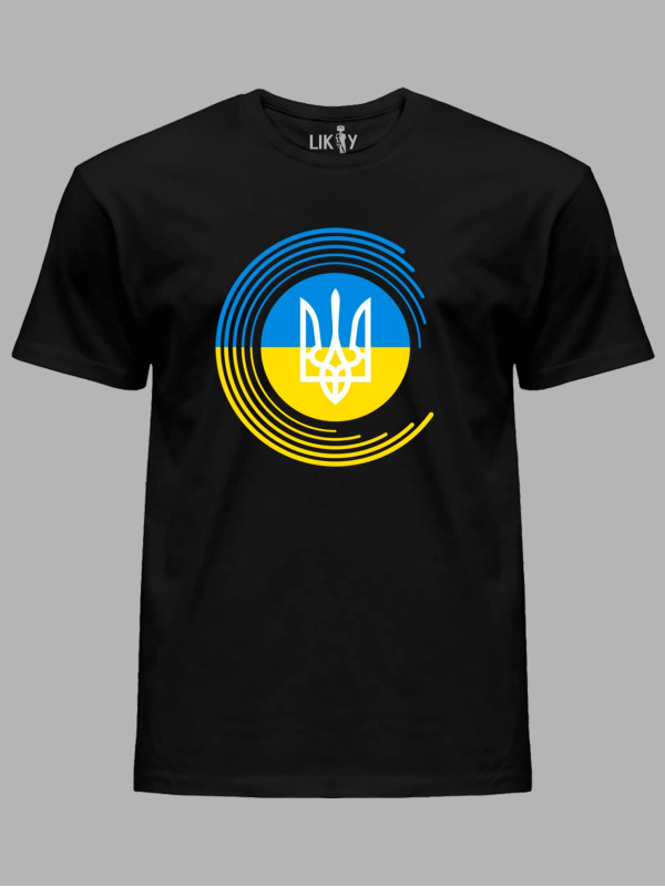 Футболка чоловіча з принтом "ВОЛЯ" (22042162)