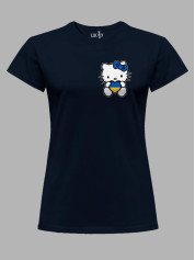 Футболка жіноча з принтом "Hello Kitty With Ukraine" (22042165)