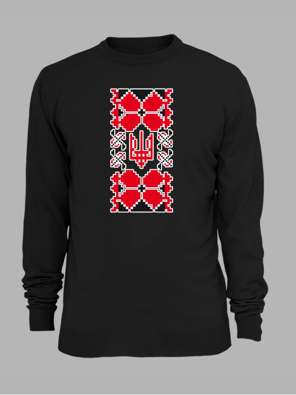 Світшот з патріотичним принтом "Вишиванка Воля" (22042171)