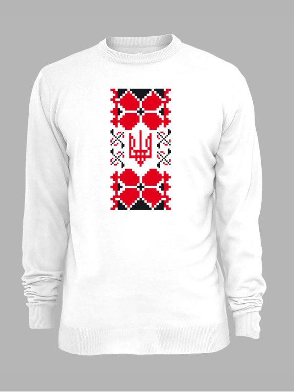 Світшот з патріотичним принтом "Вишиванка Воля" (22042171)