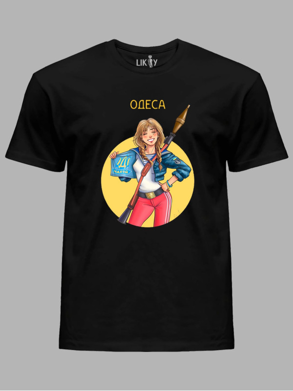 Футболка чоловіча з принтом "Одеса - Місто Герой" (22042182)