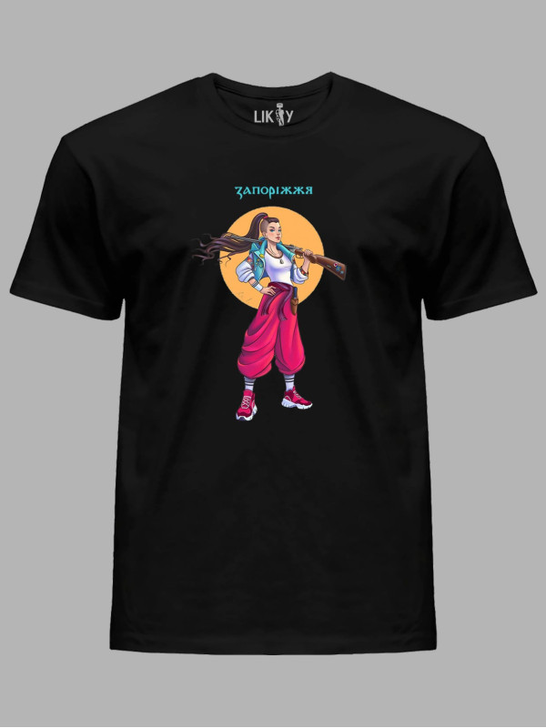 Футболка чоловіча з принтом "Запоріжжя - Місто Герой" (22042185)