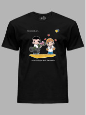 Футболка чоловіча з принтом "Love is...6" (220606)